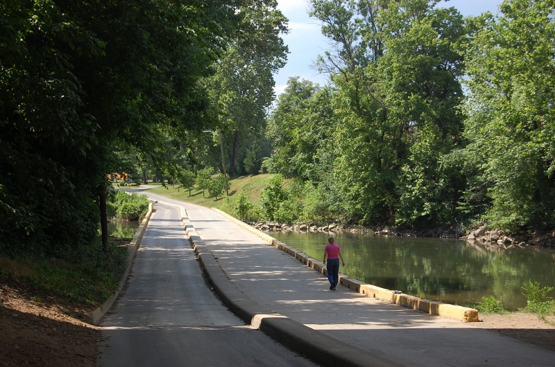 The Roanoke River Greenway.