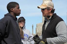 A scene from "Crossing Streets" which recently debuted at the Grandin Theatre.